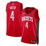 Maillot NBA Houston Rockets Jalen Green 0 Nike 2022-23 Icon Edition Rouge Swingman - Homme